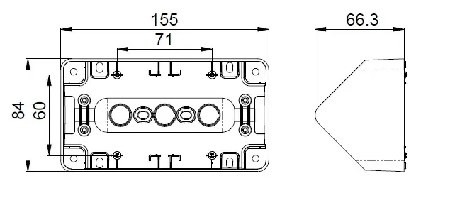 Pintakehys Etman DesignX KULMA 2-OS S+S VAL
