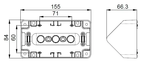 Pintakehys Etman DesignX KULMA 2-OS S+S MUS