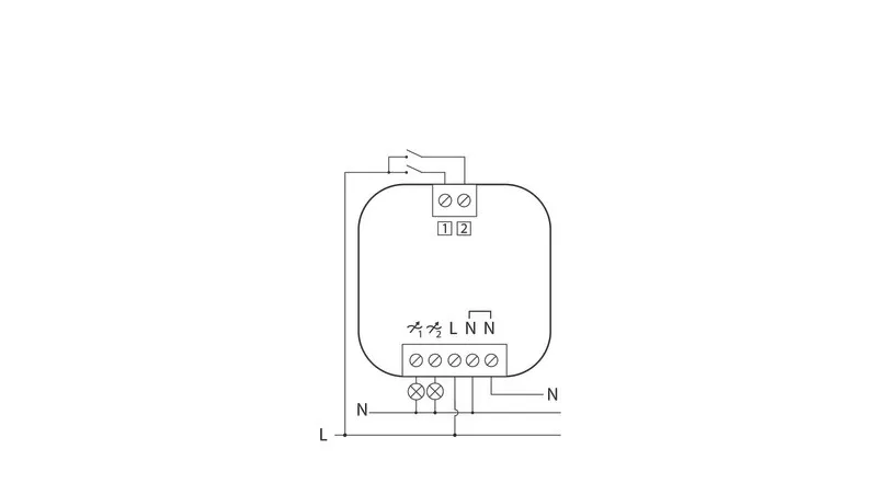 Valonsäädin Plejd DIM-02 2x100VA