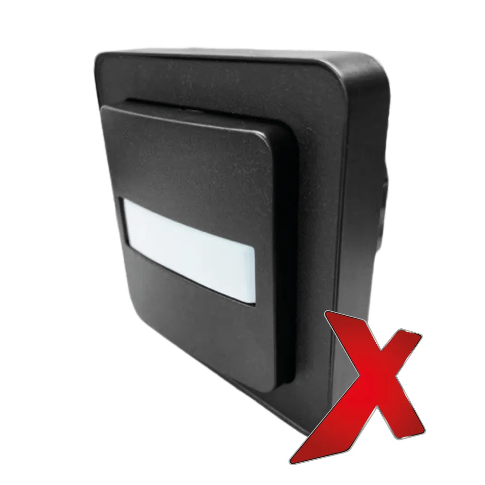 Liiketunnistin Etman DesignX ETEYE-L 200° 9M MUS