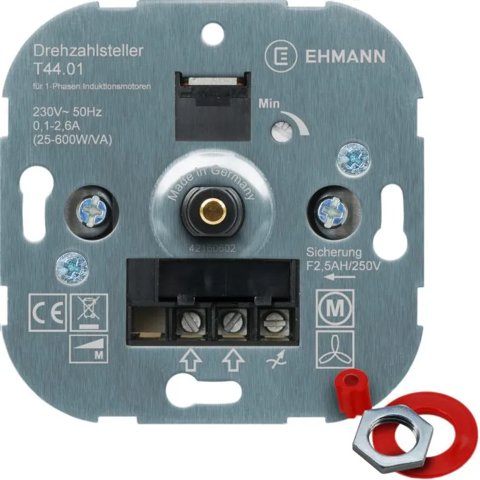 Moottorinsäädin Etman DesignX 0,1-2,6A IP21 VAL