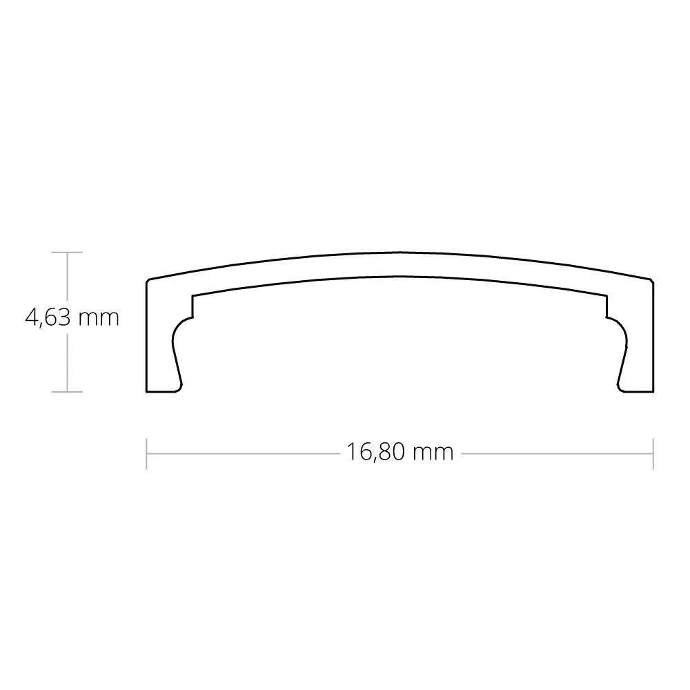 LED-profiili Etman DUCT SLIM KUPU 2M OPAL